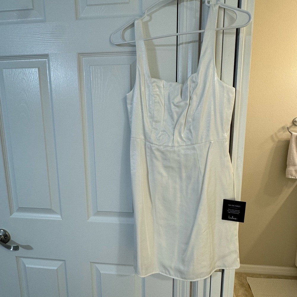 Lulu's White Mini Dress